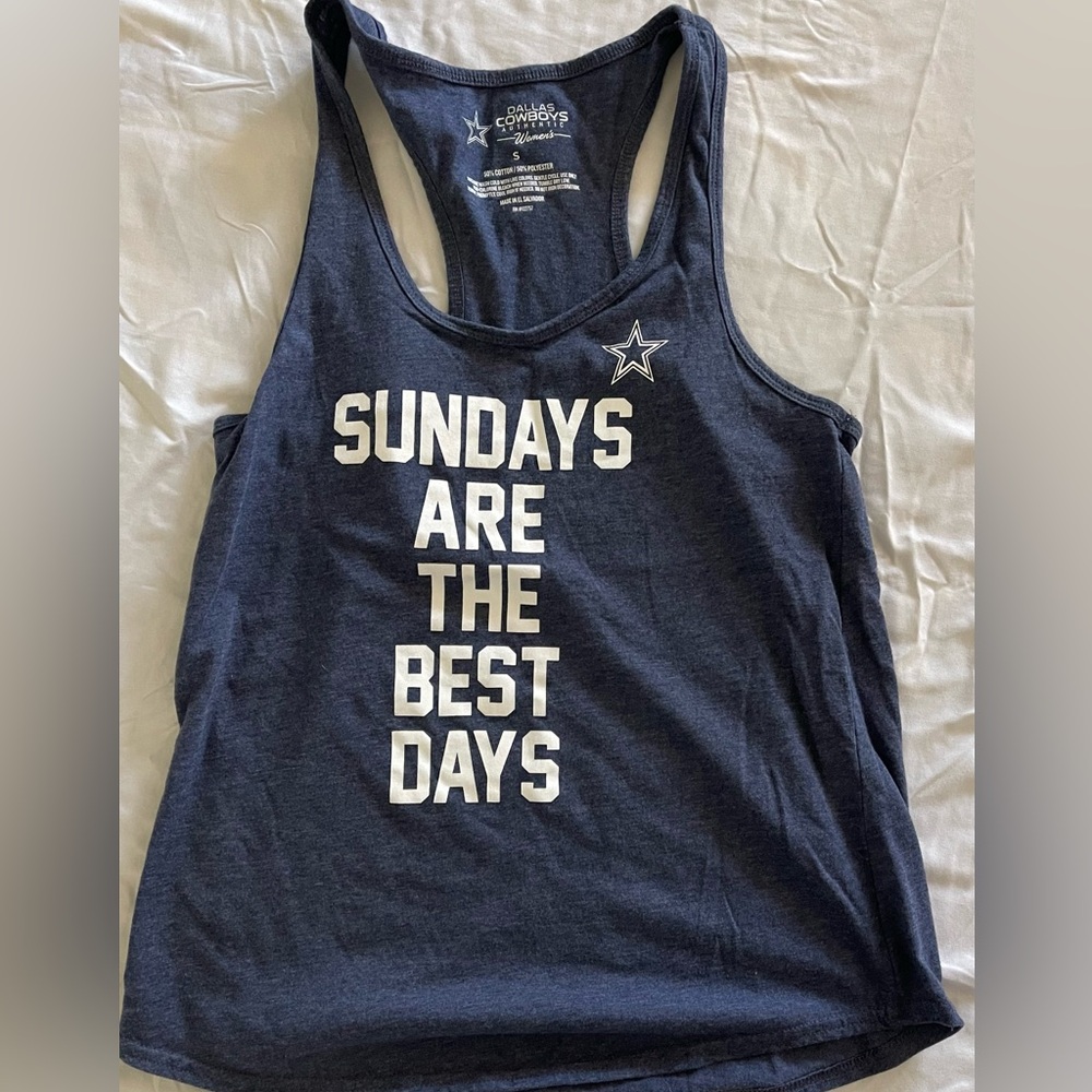 Women’s Dallas Cowboys Tank Top. Size small